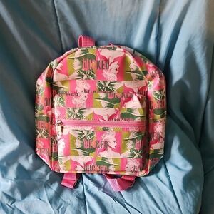 Wicked Pink and Green Kids Backpack
